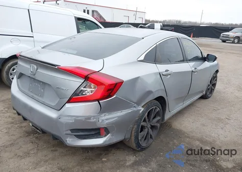 2020 Honda Civic Sport from USA, damaged, VIN 2HGFC2F80LH513518